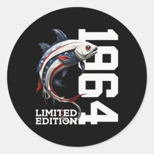 Adesivo Redondo Angler 61rua Birthday Fisheries Limited Edition 19