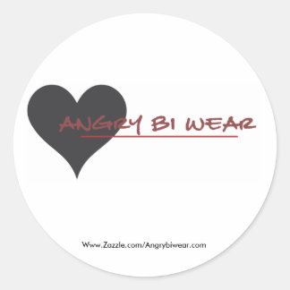 Adesivo Redondo Angrybiwear