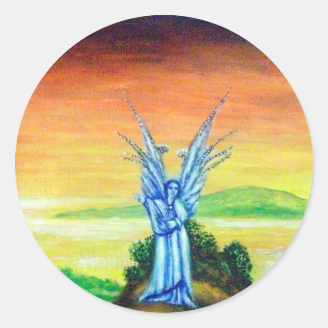 ADESIVO REDONDO ÂNGULO DE DUAS LUZES (Frente)