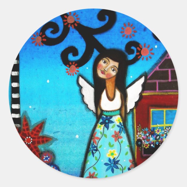 ADESIVO REDONDO ÂNGULO ESPECIAL (Frente)