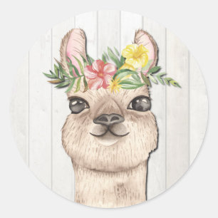 ADESIVO REDONDO ANIMAIS DE PARTES