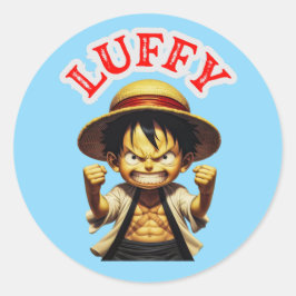ADESIVO REDONDO ANIME