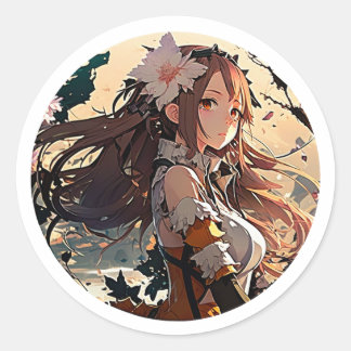 Adesivo Redondo Anime Akira Art Stiker