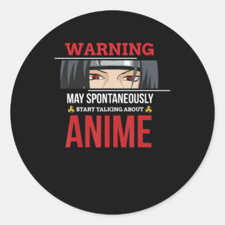 Adesivo Redondo Anime Merch Anime Otaku Anime Cosplay Anime
