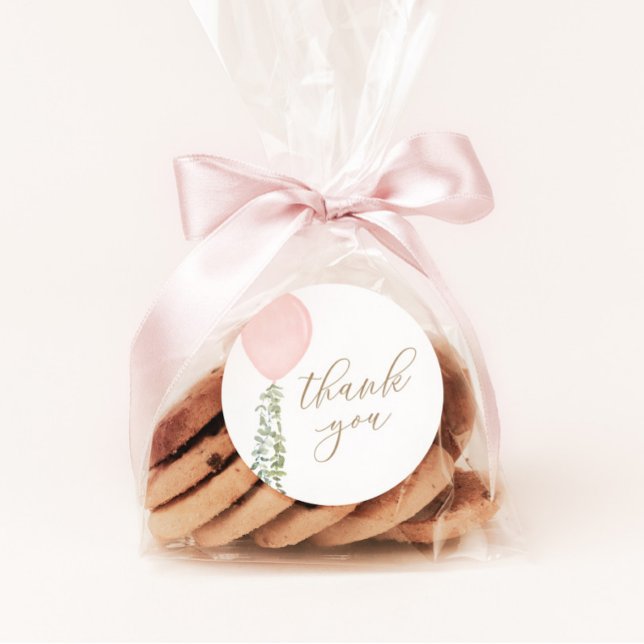 Adesivo Redondo Aniversário da Pequena Senhorita Onelinda Balão Ro (Criador carregado)