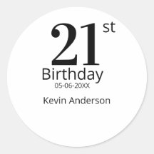 aniversário de 21 anos nome em letra negrito data