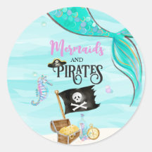 Aniversário de Sereias e Piratas