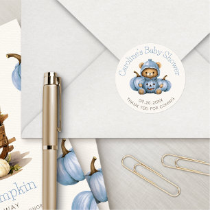 Adesivo Redondo Aniversário do Chá de Bombeiros