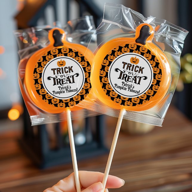 Adesivo Redondo Aniversário do Dia das Bruxas de Negra Negra Negra (Criador carregado)