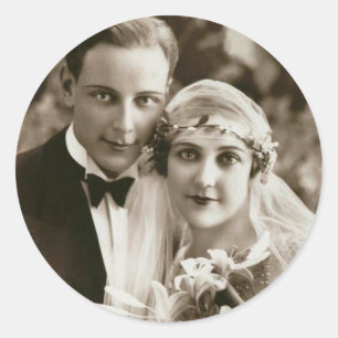 Adesivo Redondo Aniversário feliz