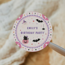 Aniversário Halloween Pastel Fofo
