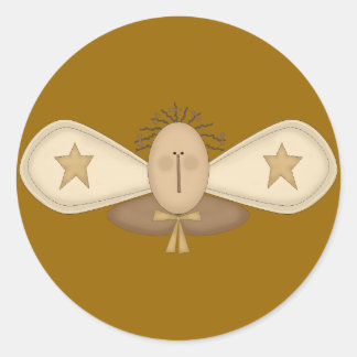 Adesivo Redondo anjo7