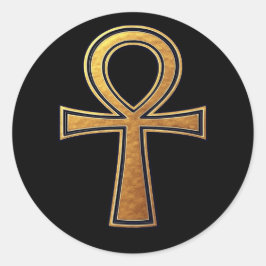 Adesivo Redondo Ankh Eternal Sticker