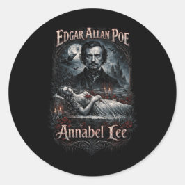 Adesivo Redondo Annabel Lee