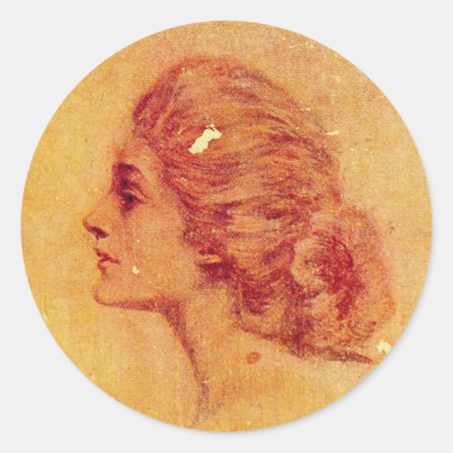 Adesivo Redondo Anne of Green Gables | (Frente)