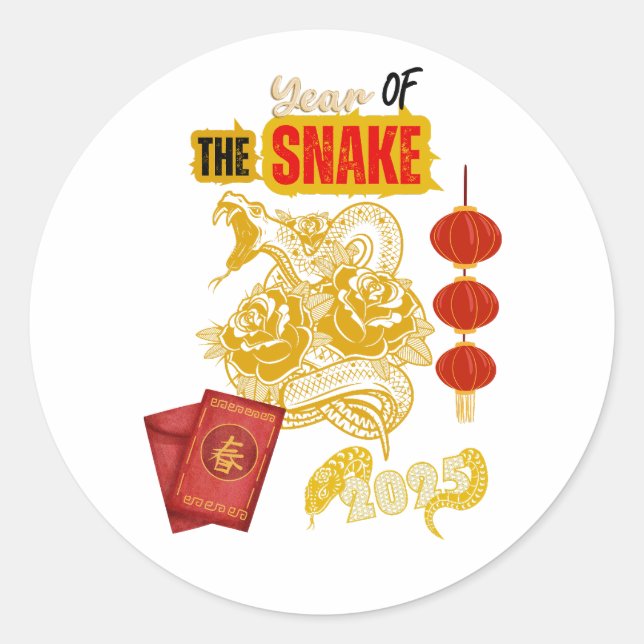 ADESIVO REDONDO ANO NOVO CHINÊS (Frente)