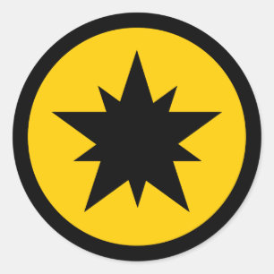 Adesivo Redondo Ansteorra Stickers