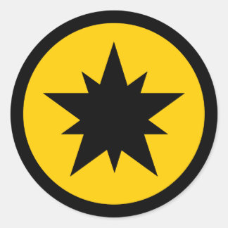 Adesivo Redondo Ansteorra Stickers
