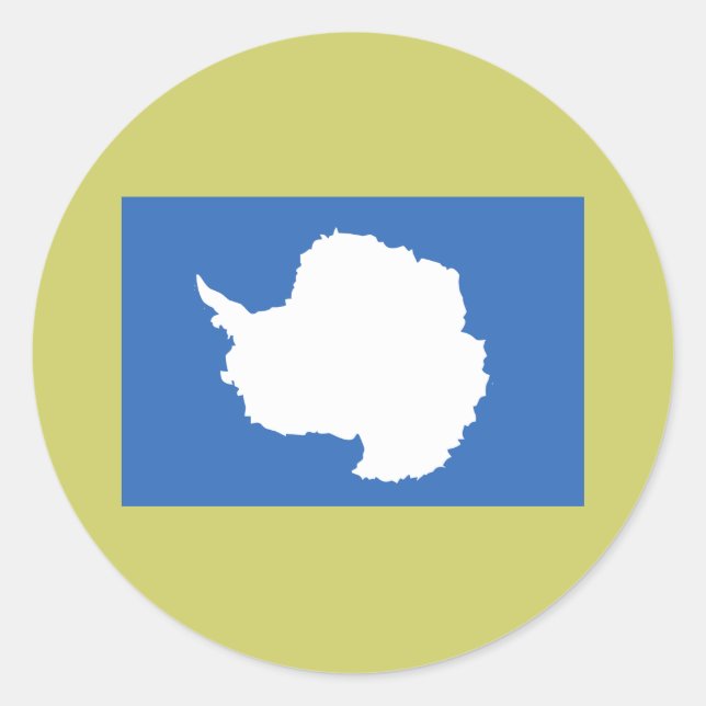 Adesivo Redondo Antártica (Frente)