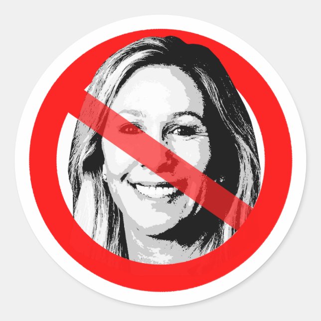 Adesivo Redondo Anti MTG cruzado (Frente)