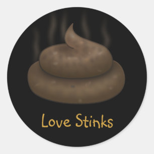 Adesivo Redondo Anti-Namorados: O amor é apenas um grupo de