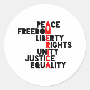 Adesivo Redondo Anti-trump America Significado1