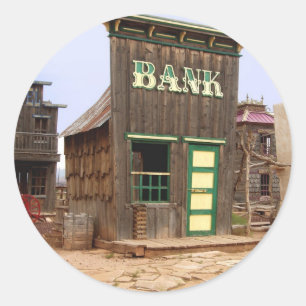 Adesivo Redondo Antiga Cisjordânia (Cor)