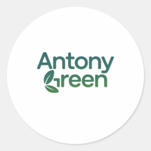 Adesivo Redondo Antony green