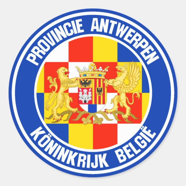Adesivo Redondo Antwerp Round Emblem (Frente)