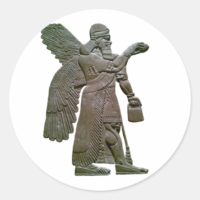 Adesivo Redondo Anunnuki (Frente)