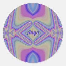 ANYA~ Bonito Pastel Shades Fractal ~ Personalizado