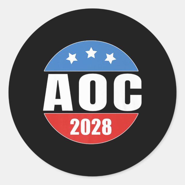 Adesivo Redondo Aoc 2028 Premium (Frente)