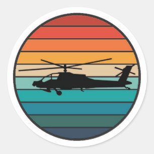 Adesivo Redondo Apache Sticker