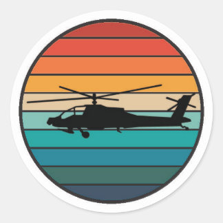 Adesivo Redondo Apache Sticker