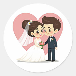 Adesivo Redondo Apanhou o teu bastão de amor