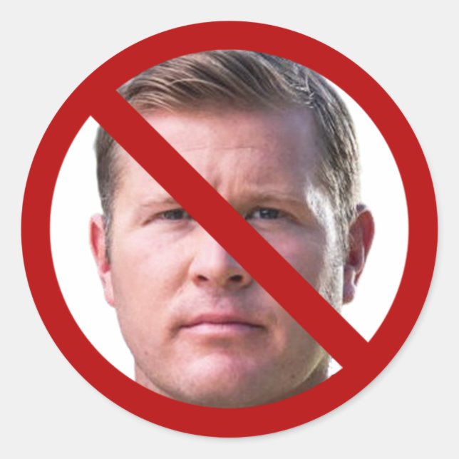 Adesivo Redondo Apenas Diga Não Ao Tim (Frente)