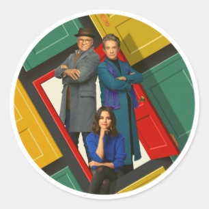 Adesivo Redondo Apenas Homicídios Na Trio De Construção OMITB