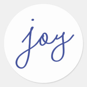 Adesivo Redondo Apenas Joy Sticker
