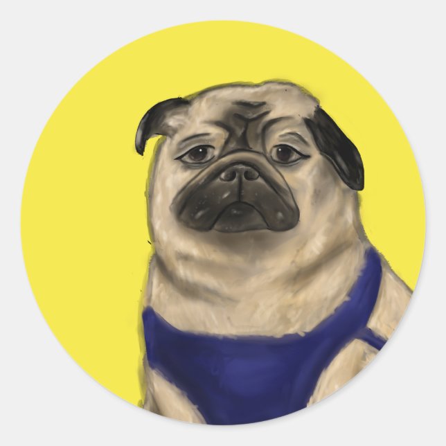 Adesivo Redondo Apenas Minhas Palhetas (Frente)