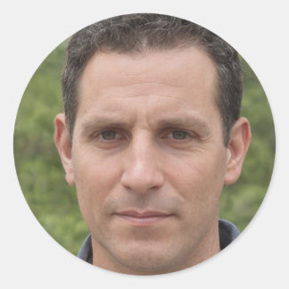 Adesivo Redondo Apenas Respire