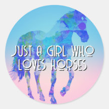 Apenas uma garota que ama cavalos