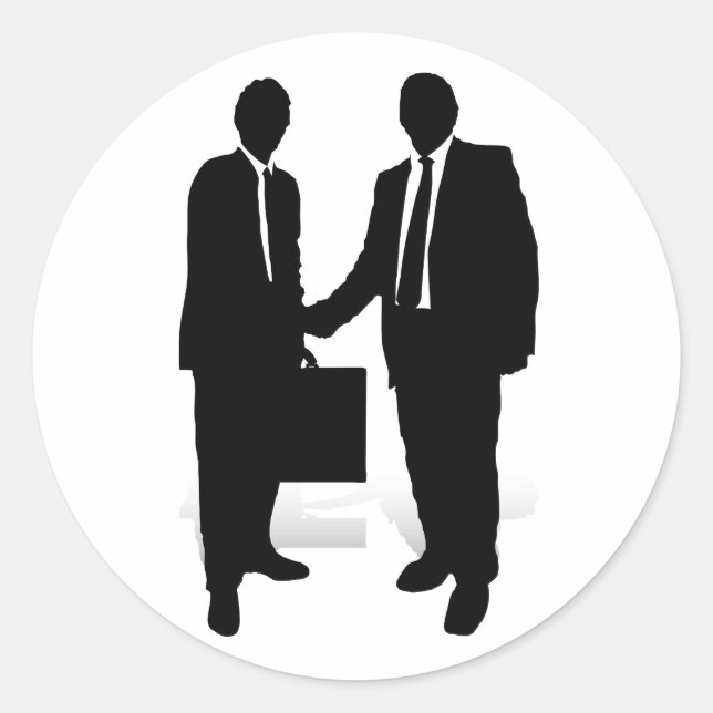 Adesivo Redondo aperto de mão (Frente)