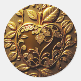 Adesivo Redondo Aplle