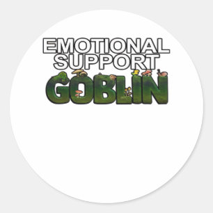 Adesivo Redondo Apoie Goblin Clássico