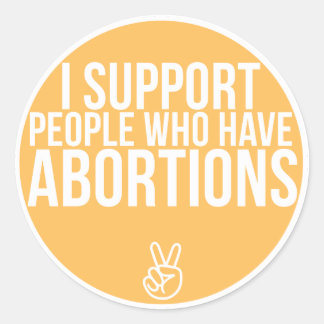 Adesivo Redondo Apoio!