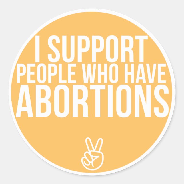 Adesivo Redondo Apoio! (Frente)