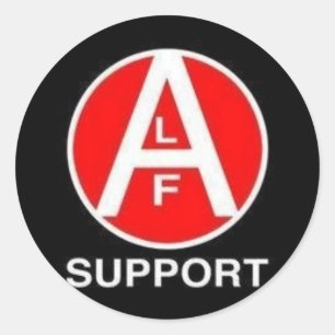Adesivo Redondo Apoio de ALF