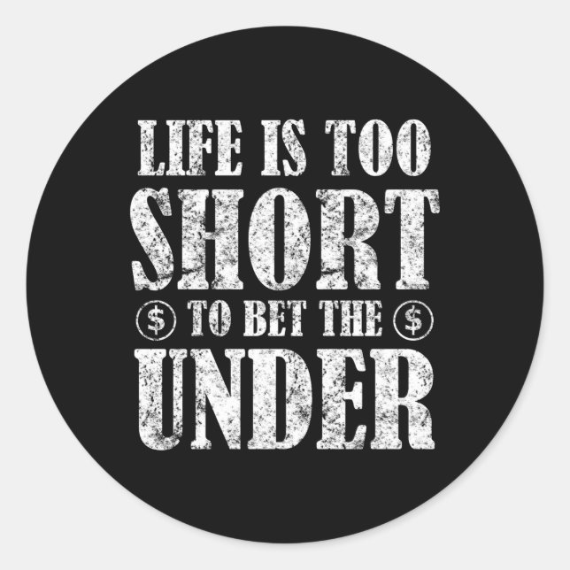 Adesivo Redondo Aposte Nos Esportes Online Fazendo Jogo (Frente)