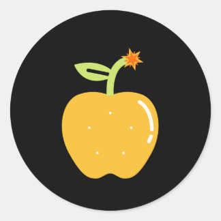 Adesivo Redondo Apple of Discord Sticker