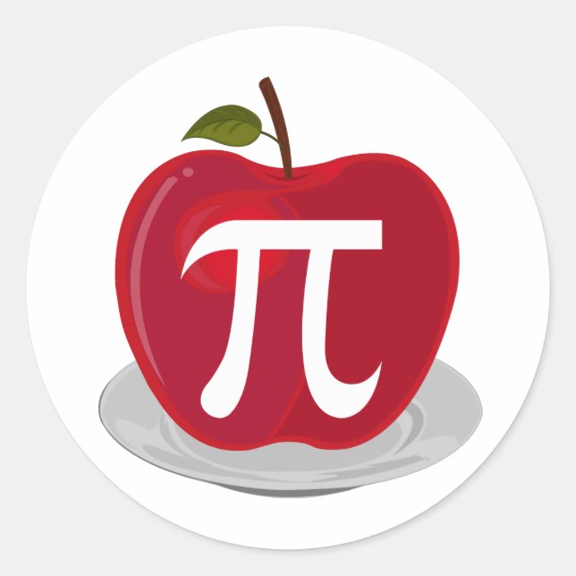 Adesivo Redondo Apple Pie (Frente)